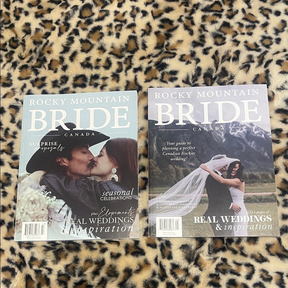 Rocky Mountain Bride Magazine Set